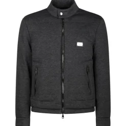 Dolce & Gabbana - Dark Grey Quilted Jacket - Dolce & Gabbana Exclusive Luxury Collection - Avvenice