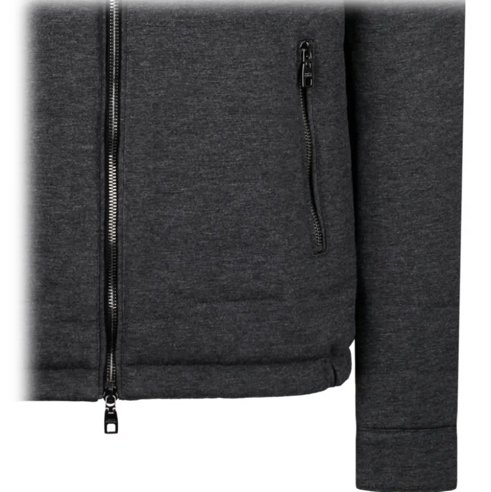 Dolce & Gabbana - Dark Grey Quilted Jacket - Dolce & Gabbana Exclusive Luxury Collection - Avvenice