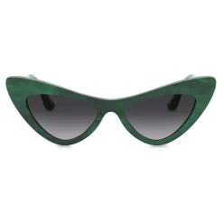 Dolce & Gabbana - Devotion Sunglasses - Green - Dolce & Gabbana Eyewear - Avvenice