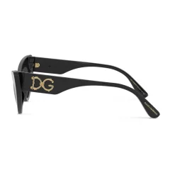 Dolce & Gabbana - Devotion Sunglasses - Black - Dolce & Gabbana Eyewear - Avvenice