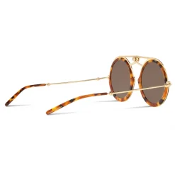 Dolce & Gabbana - DG Handmade Sunglasses - Black and Havana - Dolce & Gabbana Eyewear - Avvenice