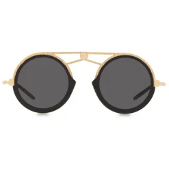 Dolce & Gabbana - DG Handmade Sunglasses - Gold and Black - Dolce & Gabbana Eyewear - Avvenice