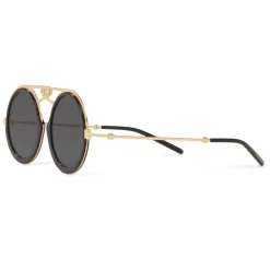 Dolce & Gabbana - DG Handmade Sunglasses - Gold and Black - Dolce & Gabbana Eyewear - Avvenice