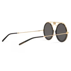 Dolce & Gabbana - DG Handmade Sunglasses - Gold and Black - Dolce & Gabbana Eyewear - Avvenice