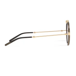 Dolce & Gabbana - DG Handmade Sunglasses - Gold and Black - Dolce & Gabbana Eyewear - Avvenice