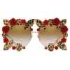 Dolce & Gabbana - DG Leo & Rose Sunglasses - Gold - Dolce & Gabbana Eyewear - Avvenice