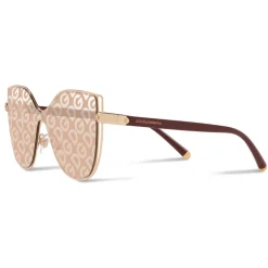 Dolce & Gabbana – DG Logo Sunglasses - Gold - Dolce & Gabbana Eyewear - Avvenice