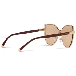 Dolce & Gabbana – DG Logo Sunglasses - Gold - Dolce & Gabbana Eyewear - Avvenice