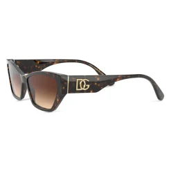 Dolce & Gabbana - DG Monogram Sunglasses - Havana - Dolce & Gabbana Eyewear - Avvenice