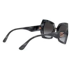 Dolce & Gabbana - DG Monogram Sunglasses - Grey - Dolce & Gabbana Eyewear - Avvenice