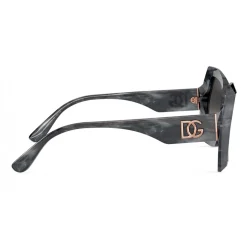 Dolce & Gabbana - DG Monogram Sunglasses - Grey - Dolce & Gabbana Eyewear - Avvenice