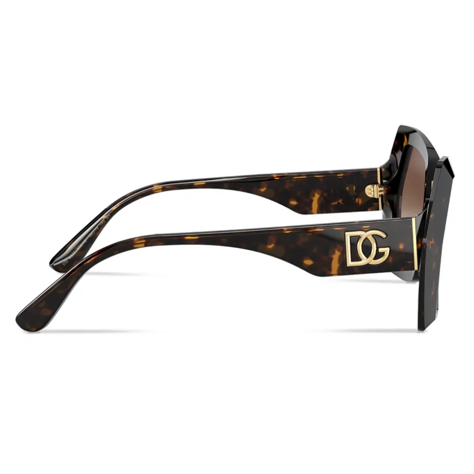 Dolce & Gabbana - DG Monogram Sunglasses - Havana - Dolce & Gabbana Eyewear - Avvenice