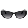 Dolce & Gabbana - DG Monogram Sunglasses - Black - Dolce & Gabbana Eyewear - Avvenice