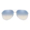 Dolce & Gabbana - Diagonal Cut Sunglasses - Silver - Dolce & Gabbana Eyewear - Avvenice