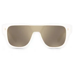 Dolce & Gabbana - Domenico Mask Sunglasses - White - Dolce & Gabbana Eyewear - Avvenice