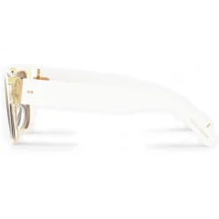 Dolce & Gabbana - Domenico Mask Sunglasses - White - Dolce & Gabbana Eyewear - Avvenice