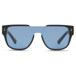 Dolce & Gabbana - Domenico Mask Sunglasses - Black Blue - Dolce & Gabbana Eyewear - Avvenice