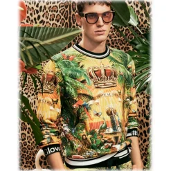 Dolce & Gabbana - Domenico Mask Sunglasses - Black - Dolce & Gabbana Eyewear - Avvenice