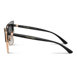 Dolce & Gabbana - Double Line Sunglasses - Black Gold - Dolce & Gabbana Eyewear - Avvenice