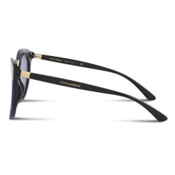 Dolce & Gabbana - Double Line Sunglasses - Blue Black - Dolce & Gabbana Eyewear - Avvenice