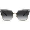 Dolce & Gabbana - Double Line Sunglasses - Grey Gold - Dolce & Gabbana Eyewear - Avvenice