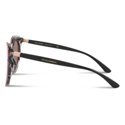 Dolce & Gabbana - Double Line Sunglasses - Black Pink - Dolce & Gabbana Eyewear - Avvenice