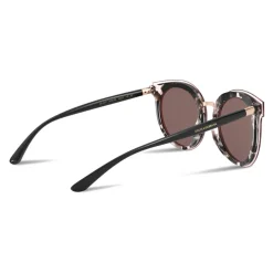 Dolce & Gabbana - Double Line Sunglasses - Black Pink - Dolce & Gabbana Eyewear - Avvenice