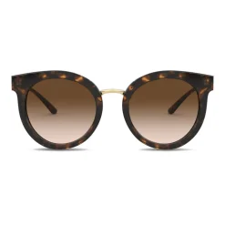 Dolce & Gabbana - Double Line Sunglasses - Havana - Dolce & Gabbana Eyewear - Avvenice