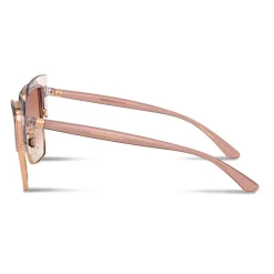Dolce & Gabbana - Double Line Sunglasses - Pink Gold - Dolce & Gabbana Eyewear - Avvenice