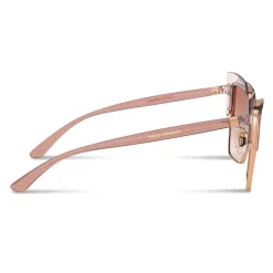 Dolce & Gabbana - Double Line Sunglasses - Pink Gold - Dolce & Gabbana Eyewear - Avvenice