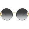 Dolce & Gabbana - Filigree & Pearls Sunglasses - Black - Dolce & Gabbana Eyewear - Avvenice