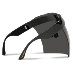 Dolce & Gabbana - Geometric Transparency Sunglasses - Black Grey - Dolce & Gabbana Eyewear - Avvenice