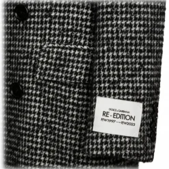 Dolce & Gabbana - Gray Double Breasted Coat - Dolce & Gabbana Exclusive Luxury Collection - Avvenice