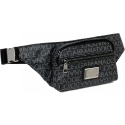 Dolce & Gabbana - Grey Logo Belt Bag - Dolce & Gabbana Exclusive Luxury Collection - Avvenice