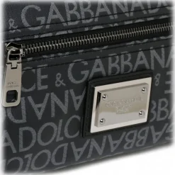 Dolce & Gabbana - Grey Logo Belt Bag - Dolce & Gabbana Exclusive Luxury Collection - Avvenice