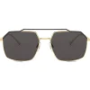 Dolce & Gabbana - Gros Grain Sunglasses - Gold Black - Dolce & Gabbana Eyewear - Avvenice