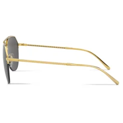Dolce & Gabbana - Gros Grain Sunglasses - Gold Matt Black - Dolce & Gabbana Eyewear - Avvenice