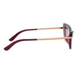 Dolce & Gabbana - Half Print Sunglasses - Burgundy - Dolce & Gabbana Eyewear - Avvenice