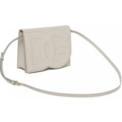 Dolce & Gabbana - Ivory DG Crossbody Bag - Dolce & Gabbana Exclusive Luxury Collection - Avvenice