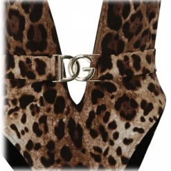 Dolce & Gabbana - Leopard Print Swimsuit - Dolce & Gabbana Exclusive Luxury Collection - Avvenice