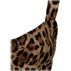 Dolce & Gabbana - Leopard Print Bustier Top - Dolce & Gabbana Exclusive Luxury Collection - Avvenice