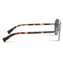 Dolce & Gabbana - Less is Chic Sunglasses - Gun Metal Havana - Dolce & Gabbana Eyewear - Avvenice