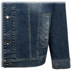 Dolce & Gabbana - Light Blue Wash Denim Jacket - Dolce & Gabbana Exclusive Luxury Collection - Avvenice