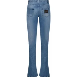 Dolce & Gabbana - Light Blue Bootcut Jeans - Dolce & Gabbana Exclusive Luxury Collection - Avvenice