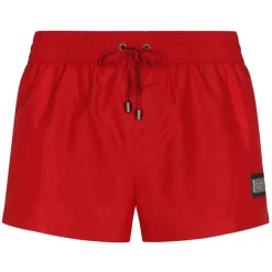 Dolce & Gabbana - Light Bordeaux Swim Shorts - Dolce & Gabbana Exclusive Luxury Collection - Avvenice