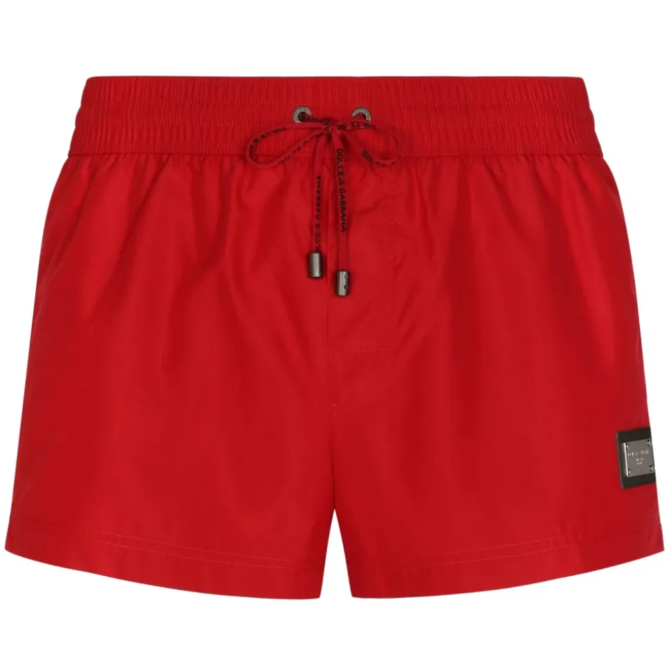 Dolce & Gabbana - Light Bordeaux Swim Shorts - Dolce & Gabbana Exclusive Luxury Collection - Avvenice
