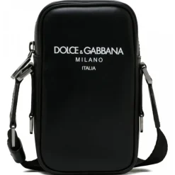 Dolce & Gabbana - Logo Print Shoulder Bag - Dolce & Gabbana Exclusive Luxury Collection - Avvenice