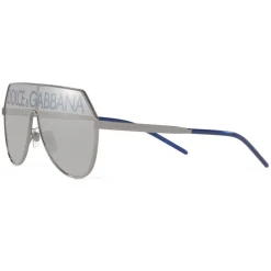 Dolce & Gabbana - Madison Sunglasses - Silver - Dolce & Gabbana Eyewear - Avvenice