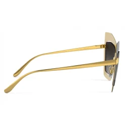 Dolce & Gabbana - Mask Sunglasses Plaque Logo - Black - Dolce & Gabbana Eyewear - Avvenice