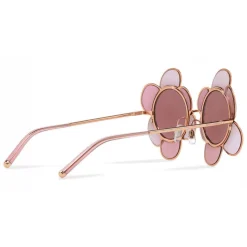Dolce & Gabbana - Metal Sunglasses Inspiration Flower - Rose Gold - Dolce & Gabbana Eyewear - Avvenice